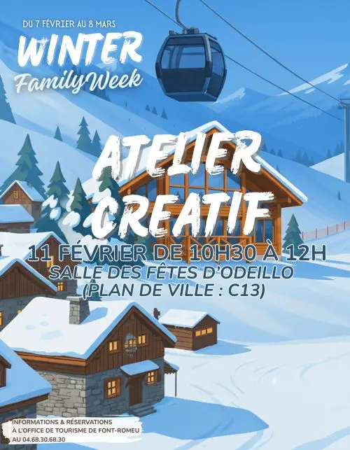 Font-Romeu-Odeillo-Via - Février 2026 - Atelier enfant sur les animaux des montagnes