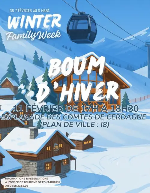 Font-Romeu - Février 2026 - Boum d’Hiver pour enfants : danse et fête au programme !