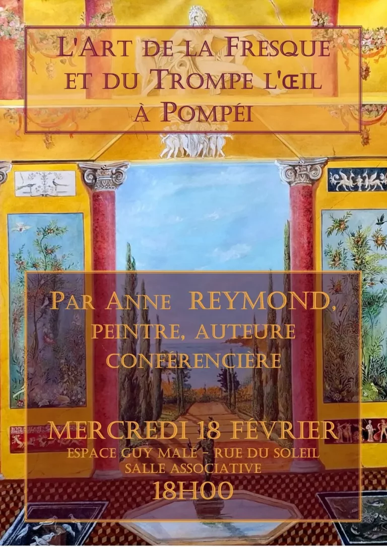 Banyuls-dels-Aspres - 18 février 2026 - Conférence Art et Histoire autour de Pompéi