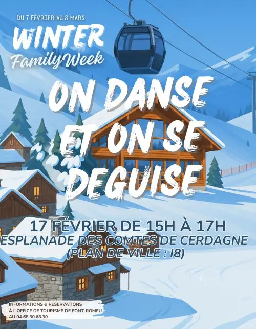 Font-Romeu - 17 février - Winter Family Week : Danse & Déguisement pour Tous !