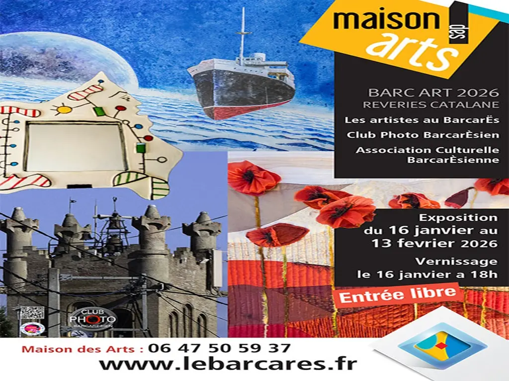 Le Barcarès (16 janvier > 13 février) : Exposition Révélant l'Art Catalan