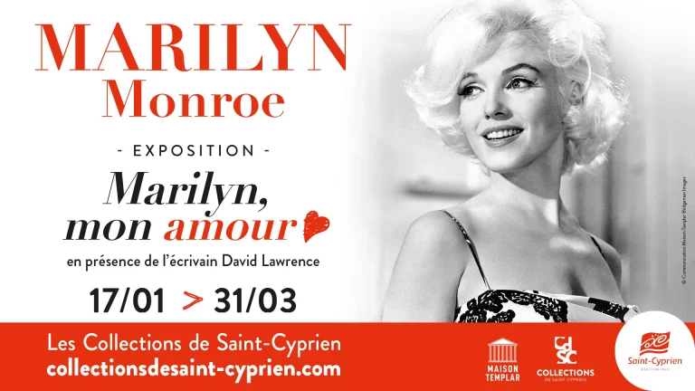 Exposition photographique à Saint-Cyprien : plongez dans l'univers de Marilyn Monroe (17 janvier - 31 mars)