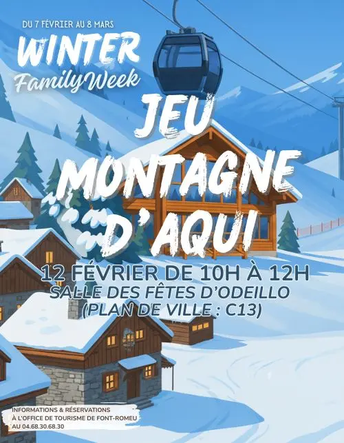 Font-Romeu-Odeillo-Via : Jeu de piste familial pour l'hiver