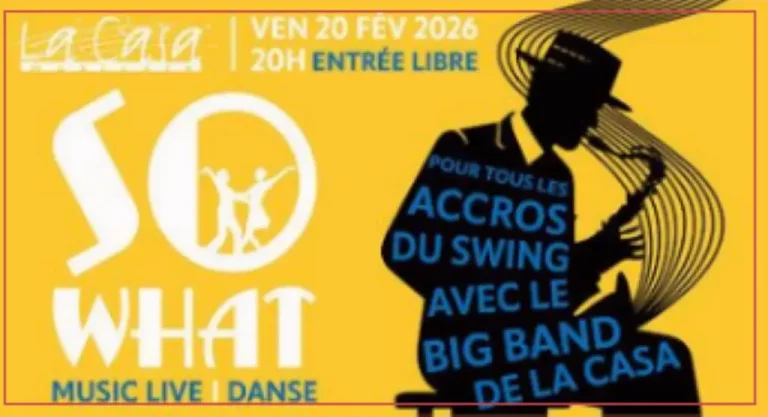Perpignan, 20 février : Swing et jazz en live à la Casa Musicale