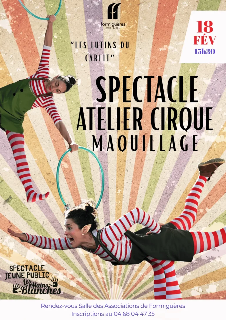 Formiguères - 18 février - Spectacle et ateliers pour enfants avec « Les Lutins du Carlit »