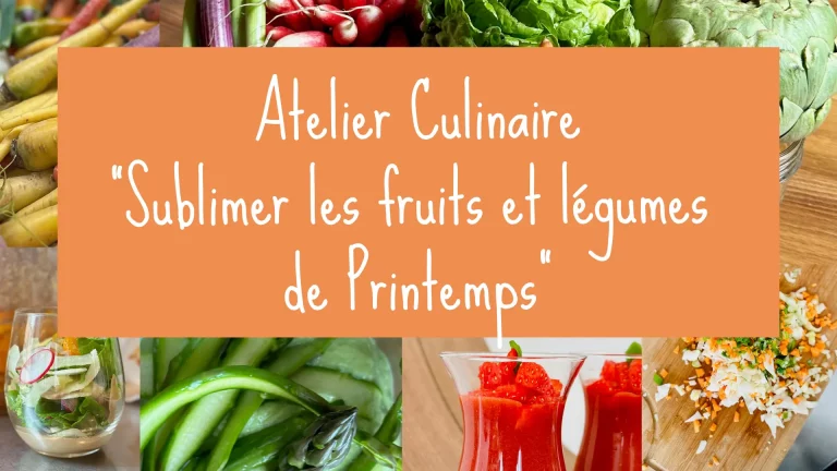 Atelier culinaire à Torreilles - 14 mars - Sublimez vos fruits et légumes de printemps