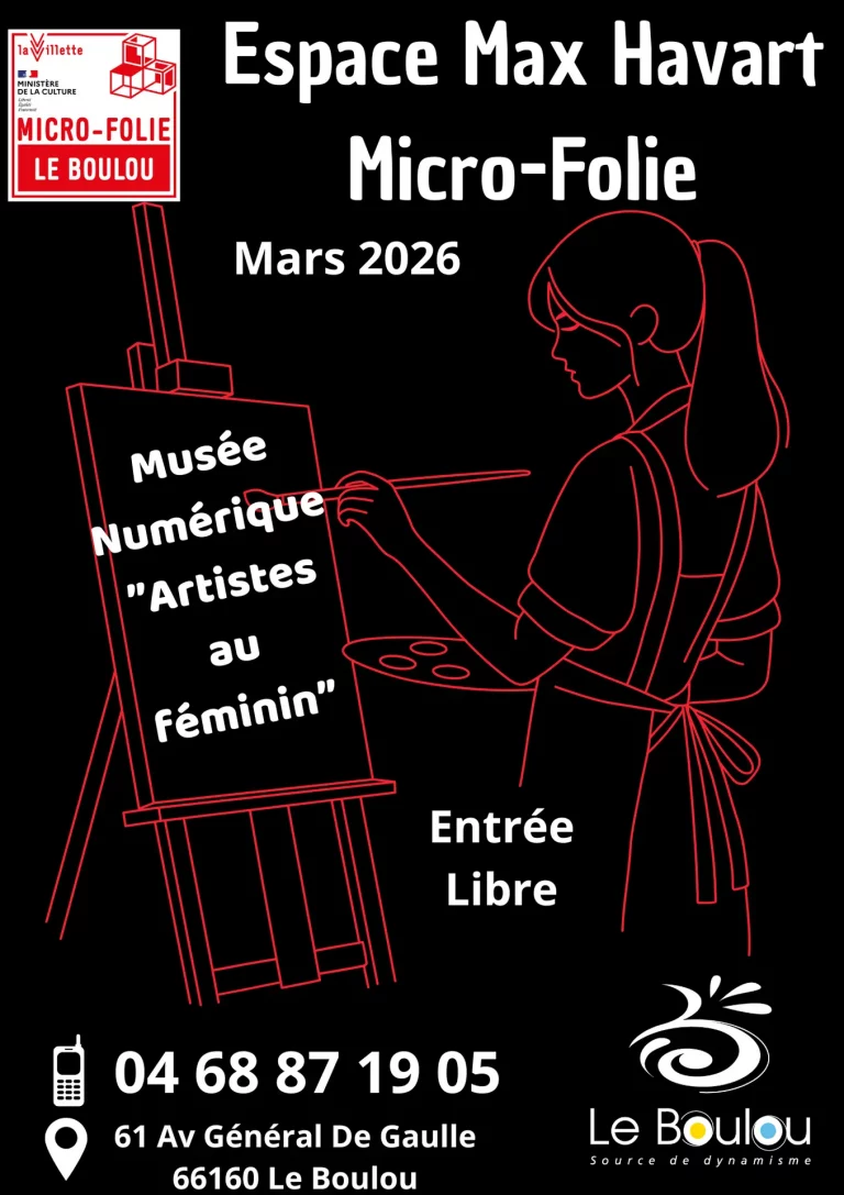 Exposition « Artistes au féminin » au Boulou - Mars 2024 - Plongez dans l'art numérique
