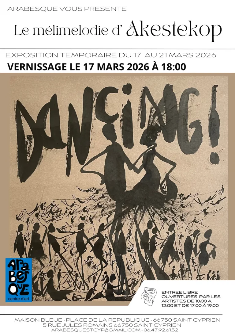 Saint-Cyprien - mars 2023 - Exposition artistique inédite d'Akestekop