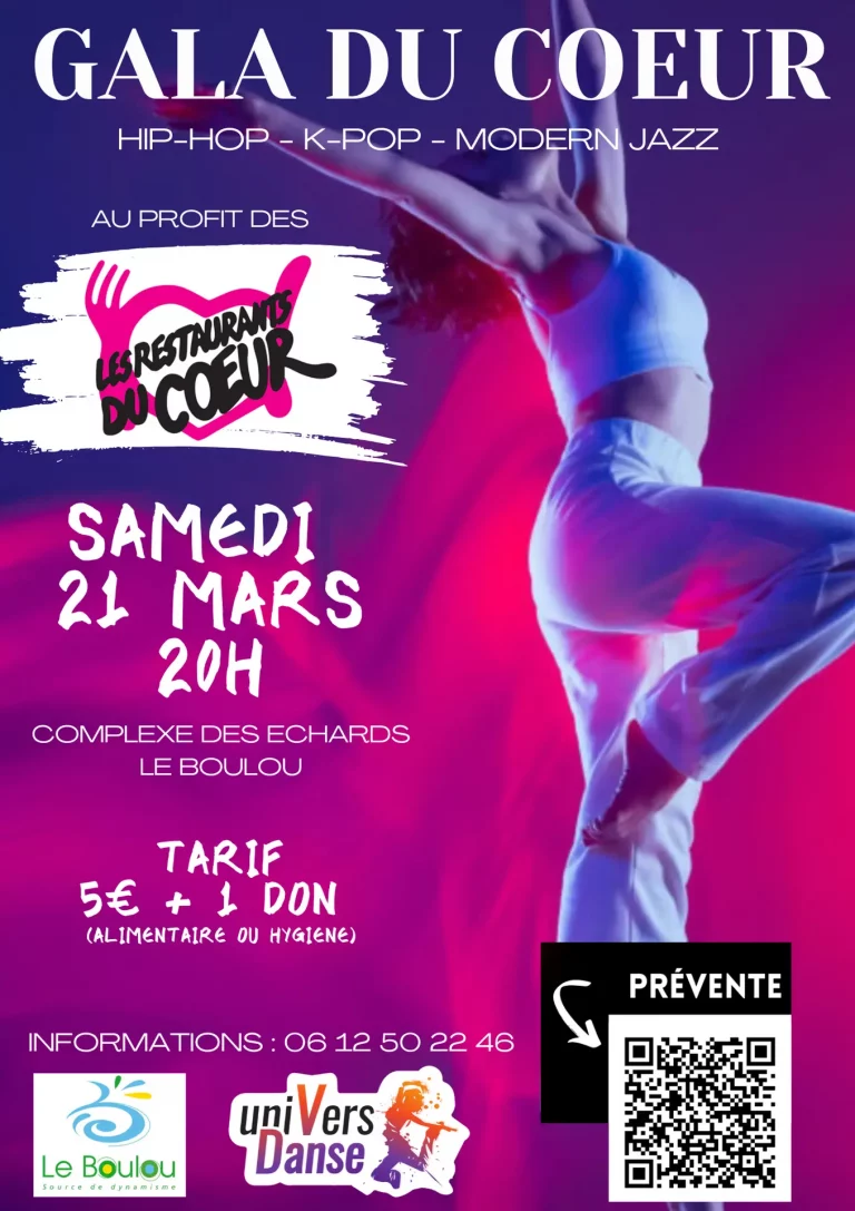 Gala du Cœur au Boulou : Une soirée solidaire mêlant danse et générosité