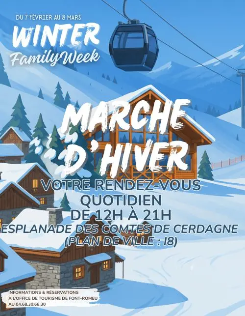 Marché d'Hiver à Font-Romeu-Odeillo-Via (1er janv. - 6 avril) : Saveurs et traditions des Pyrénées