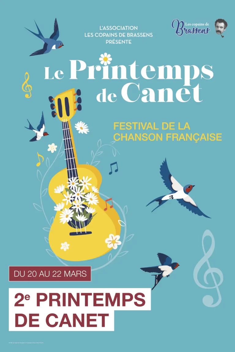 2e Printemps de Canet (20-22 mars) : Festival dédié à la chanson française