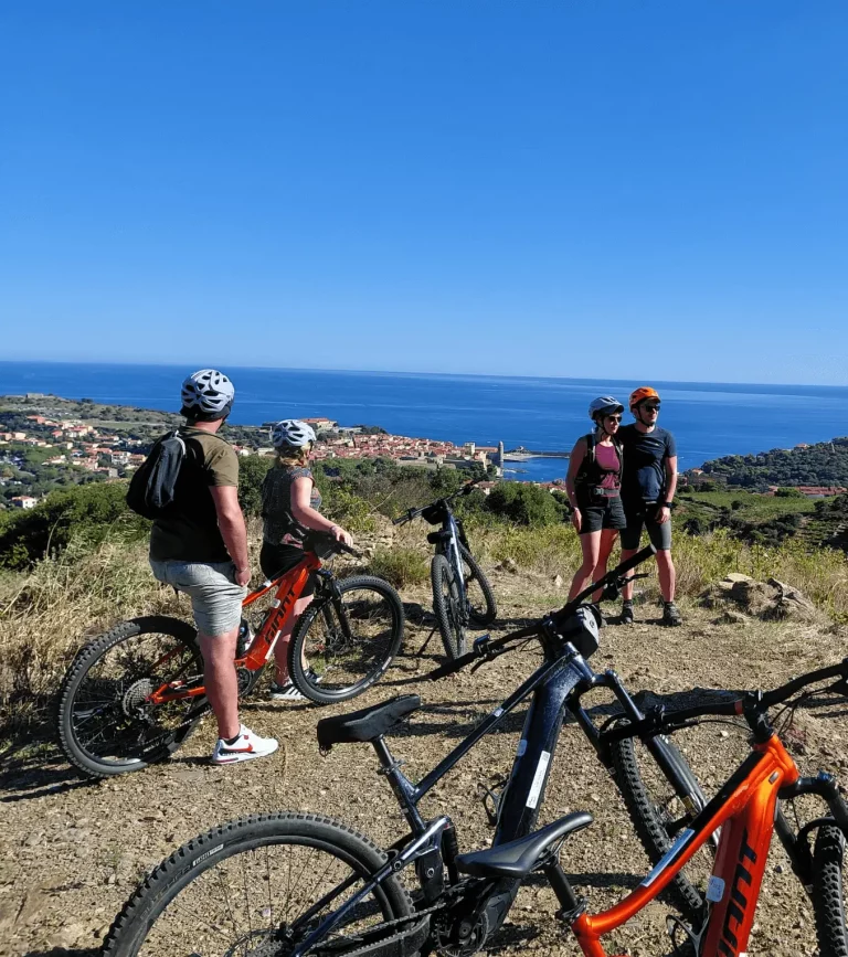 Balade VTT électrique à Collioure le 7 avril 2024 : sport et oenotourisme au cœur du terroir