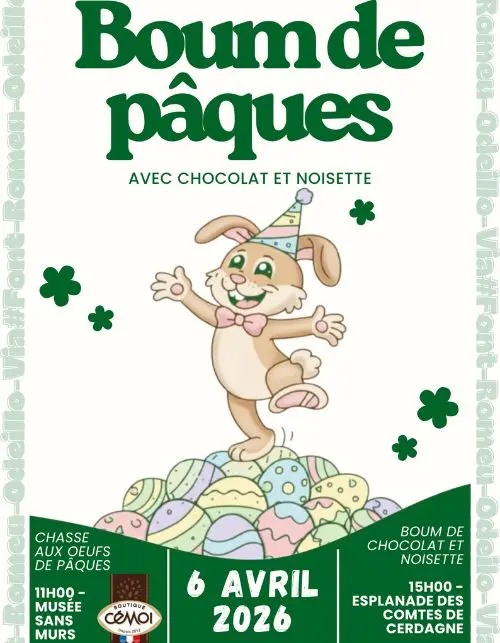 Boum de Pâques à Font-Romeu-Odeillo-Via : Fêtez dans une ambiance festive et musicale !
