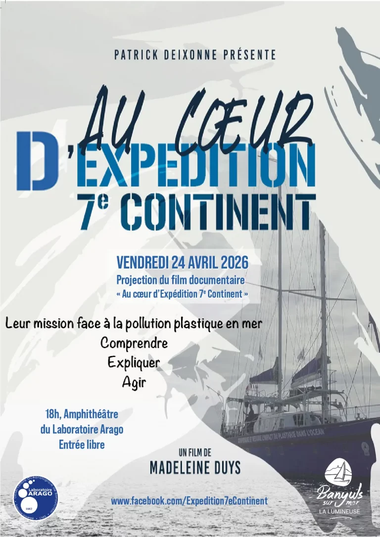 Banyuls-sur-Mer 22-29 avril : Escale de l'Expédition 7e Continent, une plongée au cœur des océans
