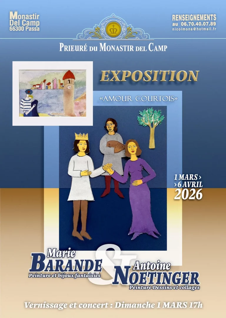 Passa (4-12 avril) : Exposition d'art au Monastir del Camp, entre histoire et création