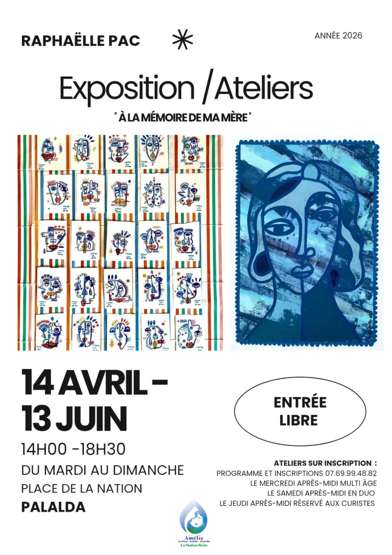 Amélie-les-Bains-Palalda - Avril à Juin 2026 : Découvrez l'émouvante exposition « À la mémoire de ma mère »