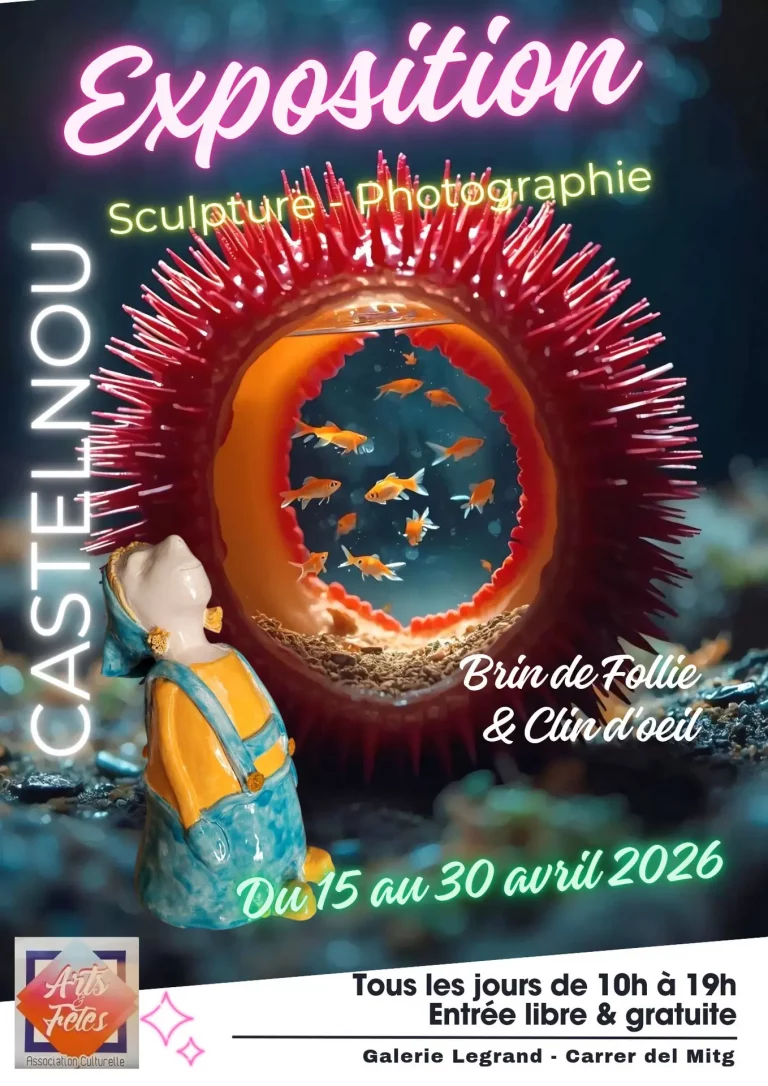 Exposition photo à Castelnou du 20 au 30 avril 2026 : Immersion artistique dans un cadre pittoresque