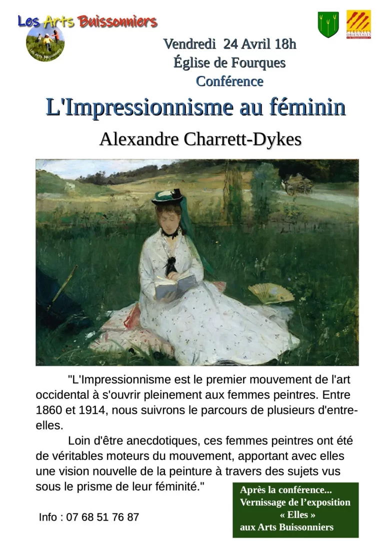 Fourques – 24 au 30 avril – Semaine culturelle : femmes et art à l'honneur