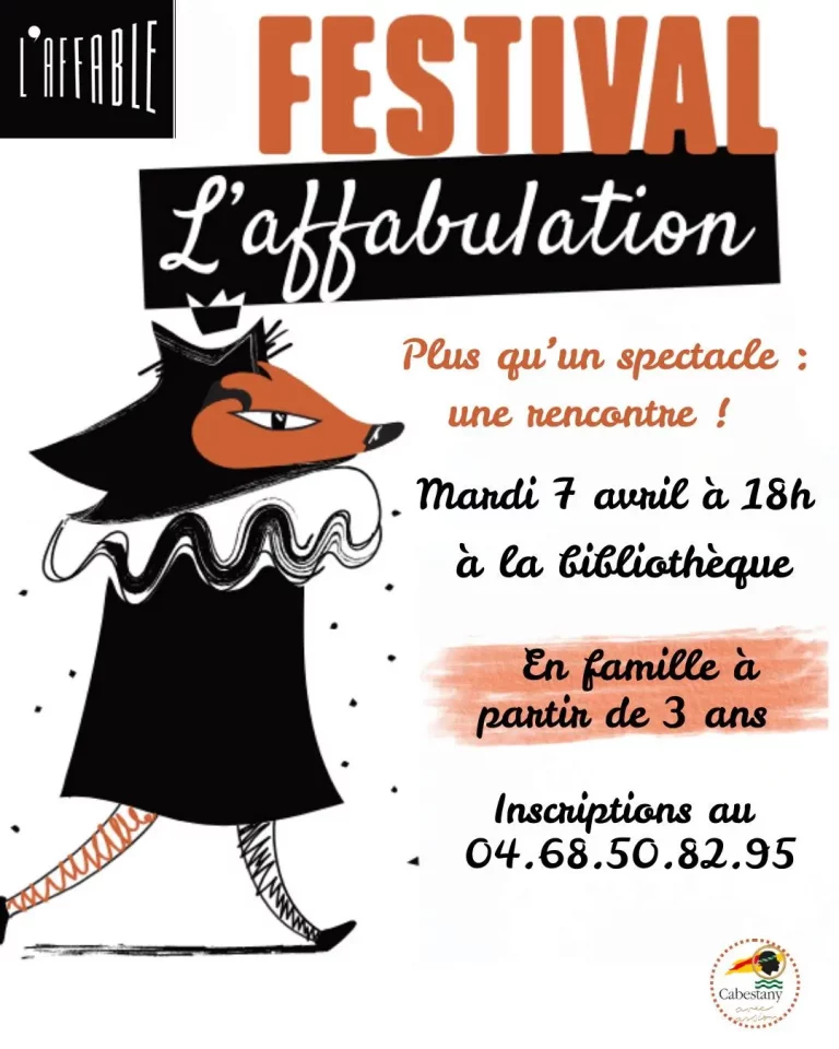 Festival Affabulation à Perpignan (3-11 avril 2026) : Immersion dans l'univers des contes