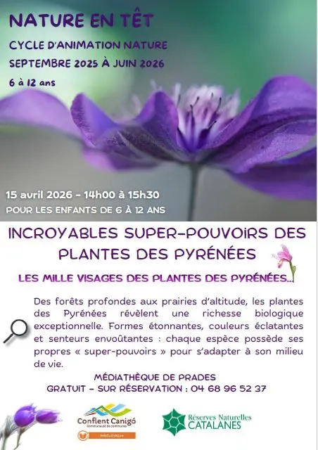 Prades, 15 avril : Découvrez les super-pouvoirs des plantes des Pyrénées