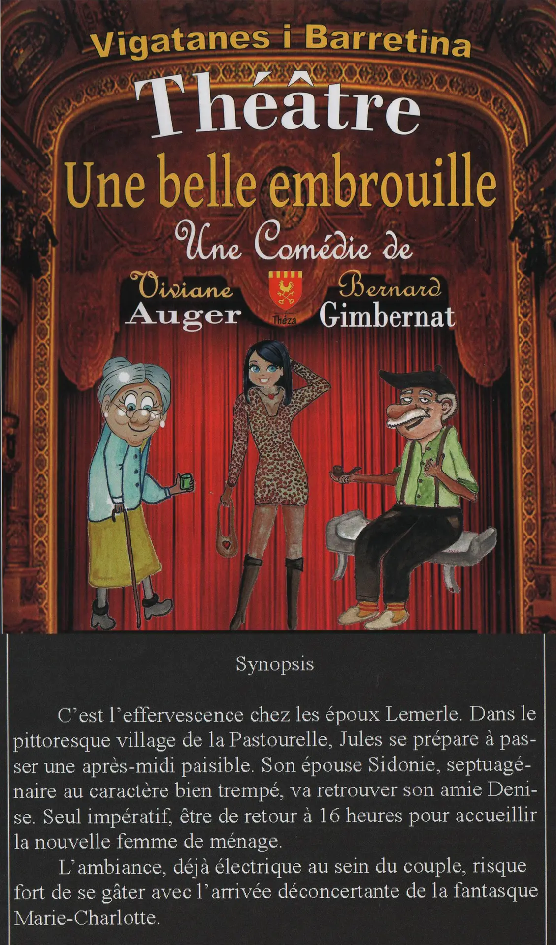 Arles-sur-Tech : 12 avril 2026, Spectacle de théâtre hilarant avec la troupe Vigatanes i Barretina