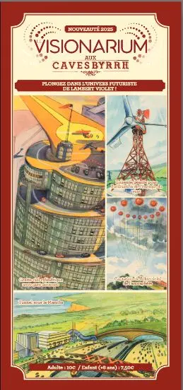 Thuir (1er avril - 30 juin) : Visite guidée Le Visionarium, immersion artistique et futuriste