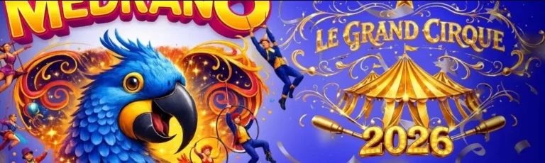 Perpignan - Du 30 mai au 14 juin - Grand Cirque Medrano : Plongez dans la magie de « La Légende de l’Oiseau Bleu »