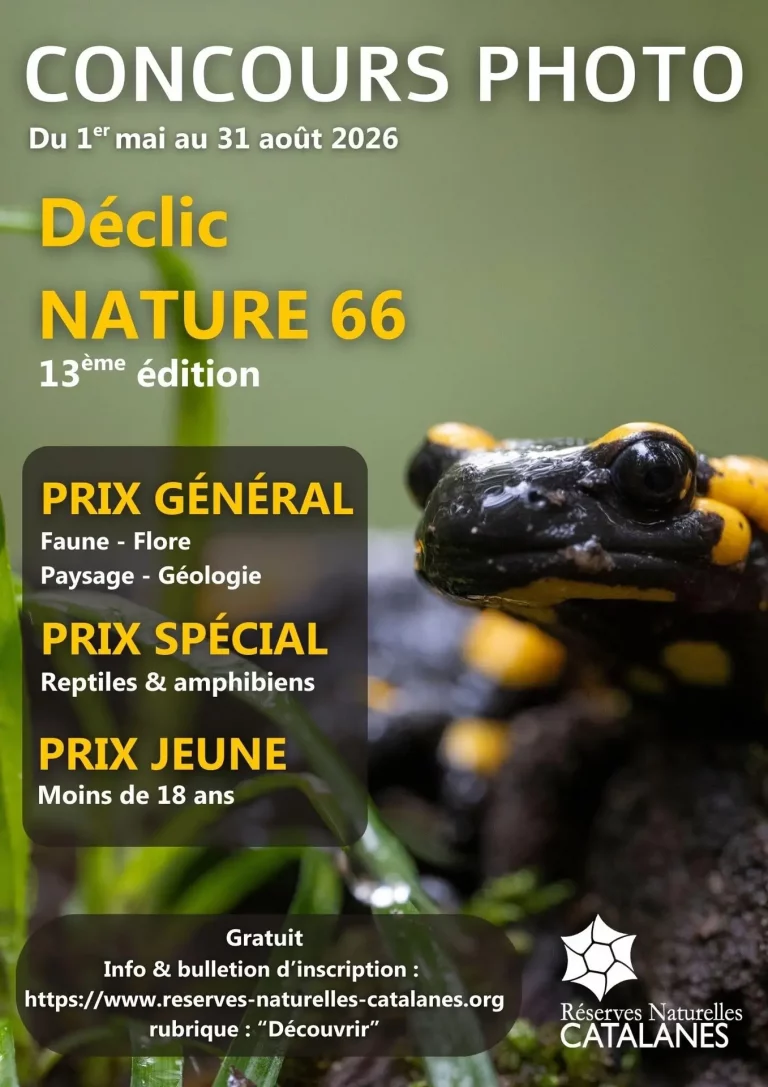 Concours photo Déclic Nature 66 à Prades (1er mai - 31 août 2026) : Sublimez la nature des Pyrénées-Orientales