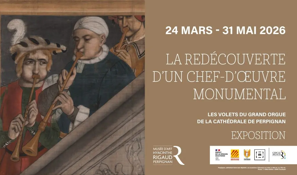 Découvrez l'exposition sur les volets du grand orgue de Perpignan – Mars à Mai 2026