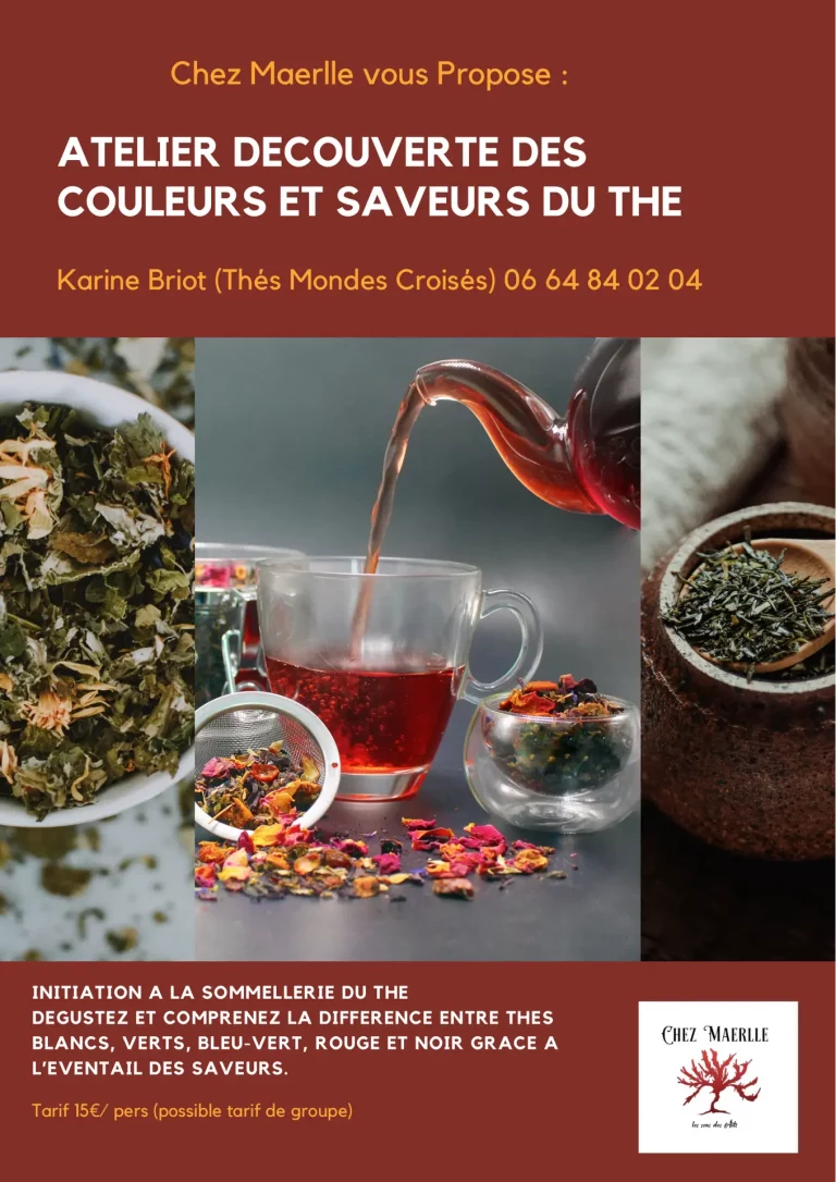 Découvrez les secrets du thé à Saint-Cyprien - Atelier tout au long de l'année