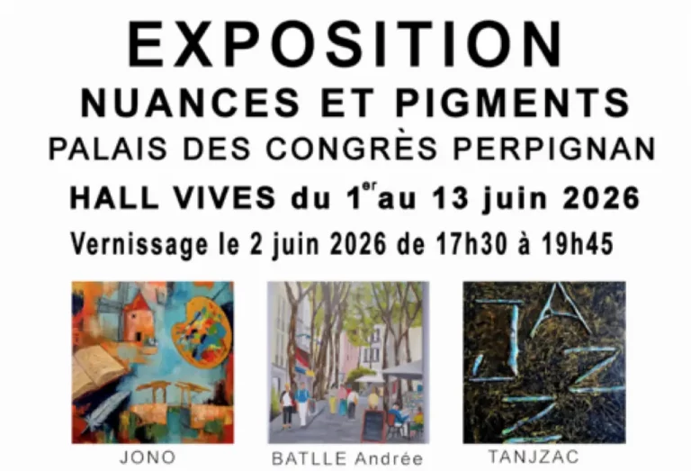 Exposition à Perpignan - Juin 2026 - Art contemporain au Palais des Congrès