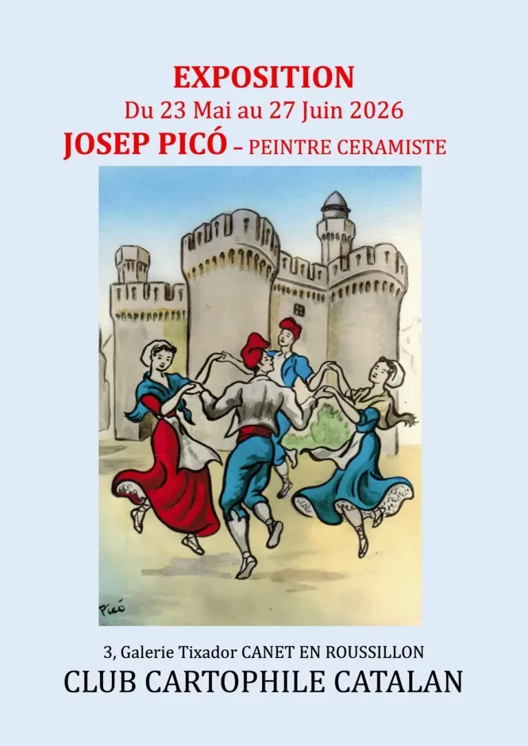 Exposition Josep Pico à Canet-en-Roussillon (23 mai-27 juin 2025) : peinture et céramique à l'honneur